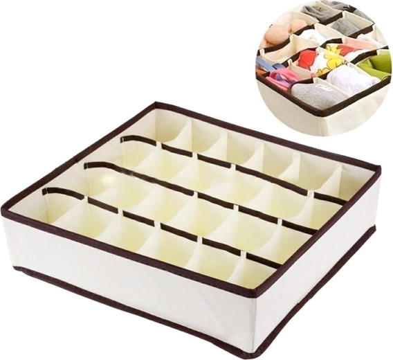 Praktische lade-organizer met 24 vakken