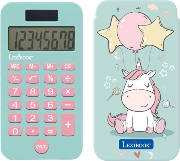 Lexibook zakrekenmachine met eenhoornmotief