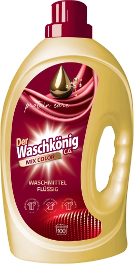 Wasmiddelgel Waschkönig Color 3 l (100 wasbeurten)