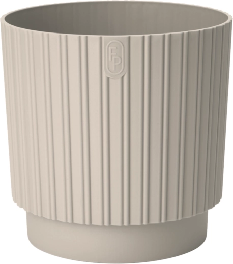 Bloempot MIKA Cyli Petit ECO Recycled 18 cm amandel