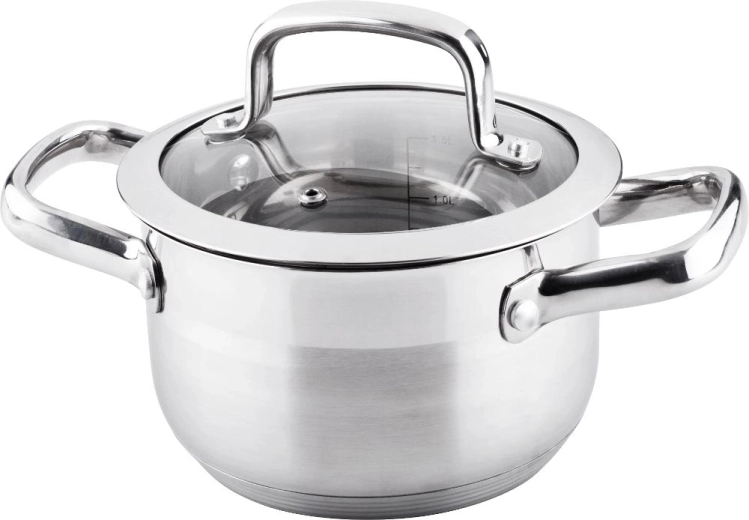 Lamart Prestige kookpot met glazen deksel 1,8 l
