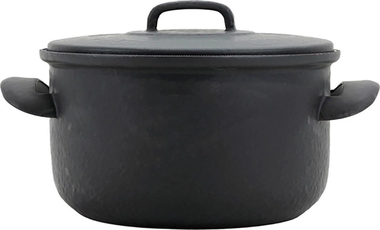 Geëmailleerde pan met deksel 16 cm, 1,5 l BSE