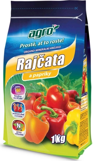 Organisch-mineraal meststof voor tomaten en paprika’s 1 kg