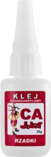 Dunne cyanoacrylaatlijm Joker CA 20 g met dop met naald