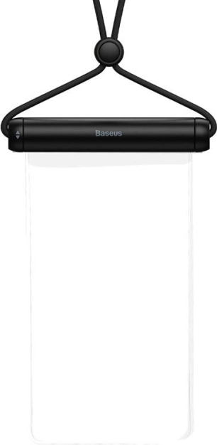 Baseus waterdichte smartphonehoes met schuifsluiting (zwart)