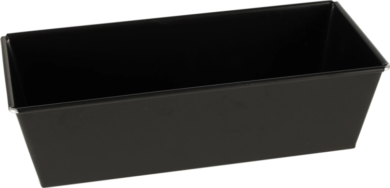 Bakvorm voor brood en cake 25 × 11 × 7,5 cm – antiaanbak, zwart