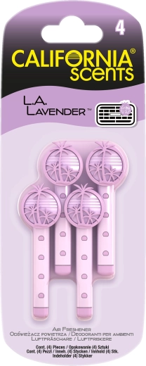Autoparfum voor ventilatierooster L.A. Lavender – CALIFORNIA SCENTS