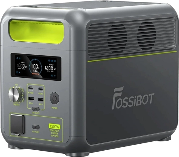Solarlaadstation FOSSIBOT FBP1200 1200 W groen