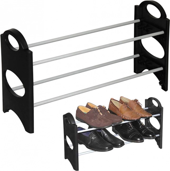 Uitbreidbaar schoenenrek voor 6 paar