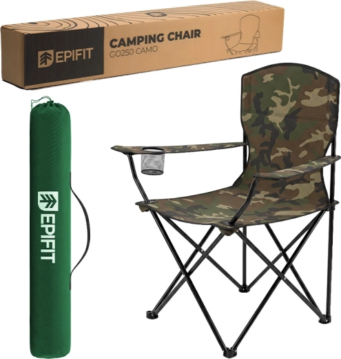 Toeristische campingstoel GO250 camo
