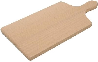 Snijplank voor groenten van beukenhout 28 × 12 cm