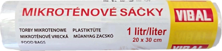 Microtenen zakjes 20 × 30 cm, 50 stuks
