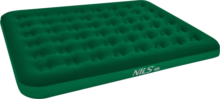 Opblaasbaar matras NILS Camp groen 203 × 152 × 22 cm