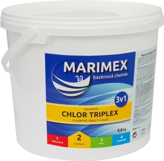 Marimex Chlor Triplex langzaam oplossende tabletten 4,6 kg