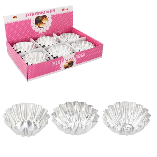 Bakvorm voor babka 9,5 cm met antiaanbaklaag