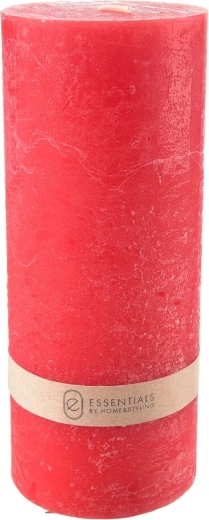Rode decoratieve kaars 390 g