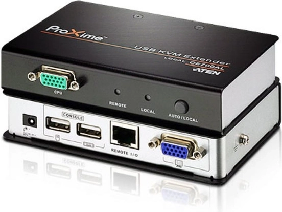 USB VGA KVM-verlenger via Cat 5 - 1 stuk