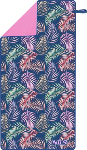 Sneldrogende microvezel handdoek NILS Camp Jungle 160 × 80 cm