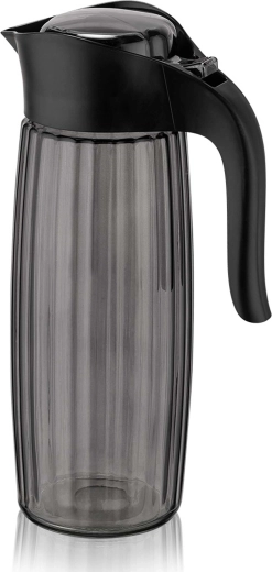 Glazen kan met deksel 1,5 l QLUX