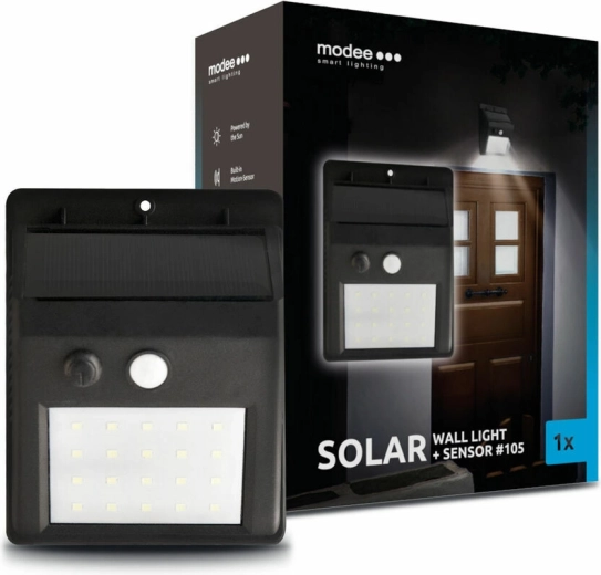 Modee wandgemonteerde solar lamp met sensor 105