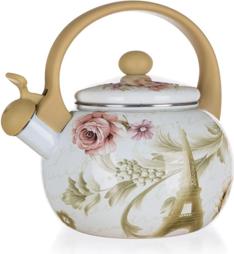 Fluitende geëmailleerde waterkoker PARIS 2,2 l, diameter 19 cm