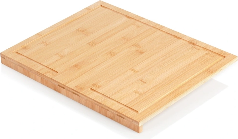 Bamboe snijplank met opstaande rand 45 × 35 cm