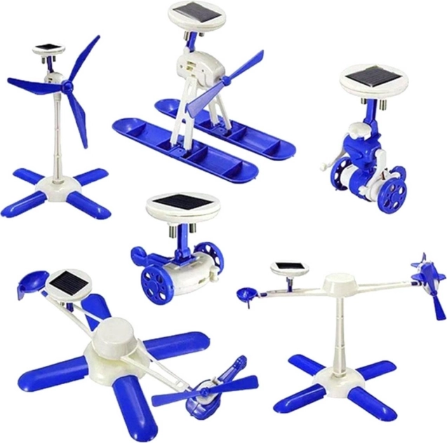 AG211D SET ZONNE-EDUCATIEF 6-IN-1 BLAUW