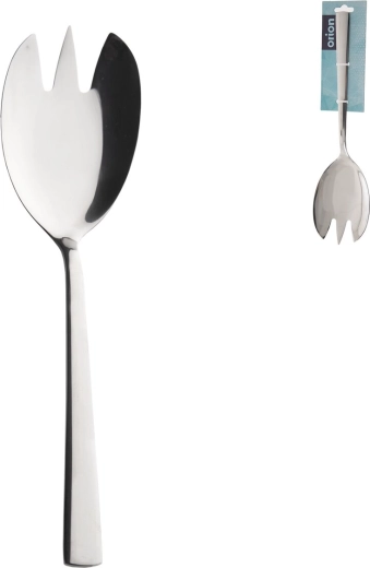 Roestvrijstalen salade serveervork 1 stuk