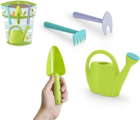 Set van plastic tuingereedschap voor kinderen 4 stuks