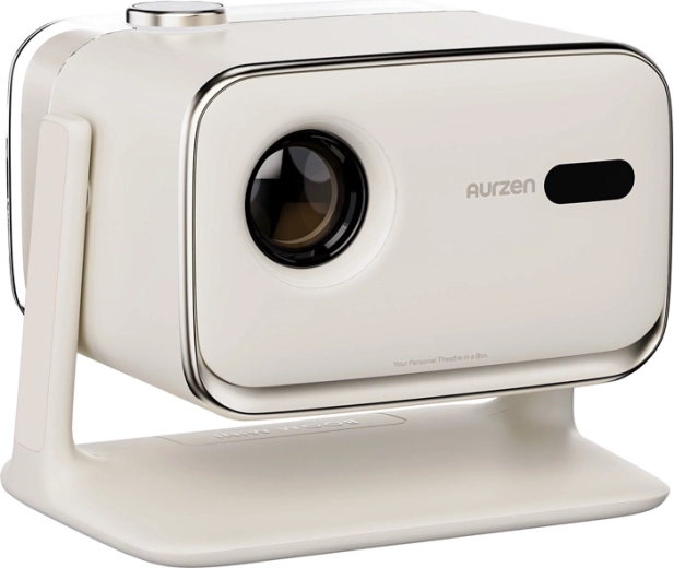 Mini‑projector Aurzen Boom met Full HD, Google TV en Dolby Audio