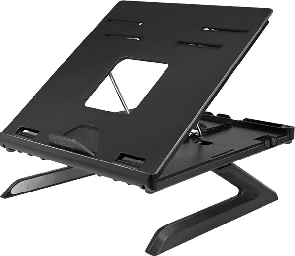 Opvouwbare laptopstandaard LogiLink met smartphonehouder