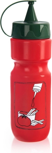 Kunststof doseerfles voor ketchup 680 ml