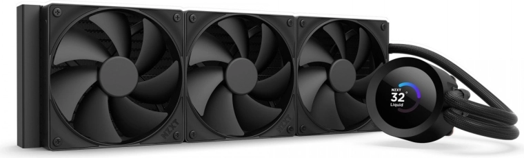 NZXT Kraken Plus 360 LCD waterkoeling (AIO) zwart