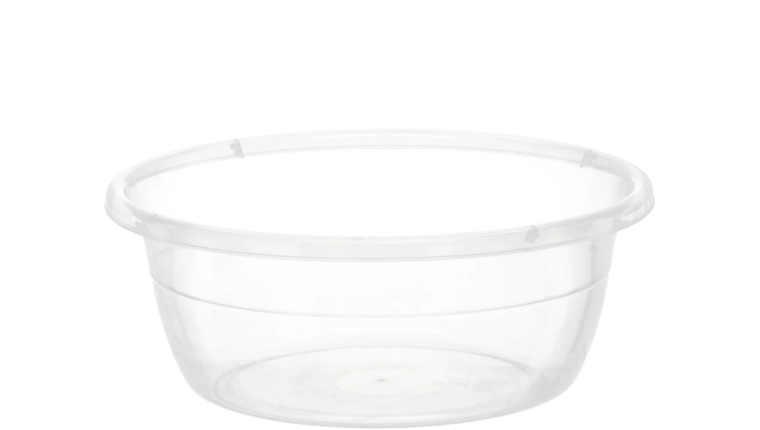 Ronde transparante kom 2,5 l