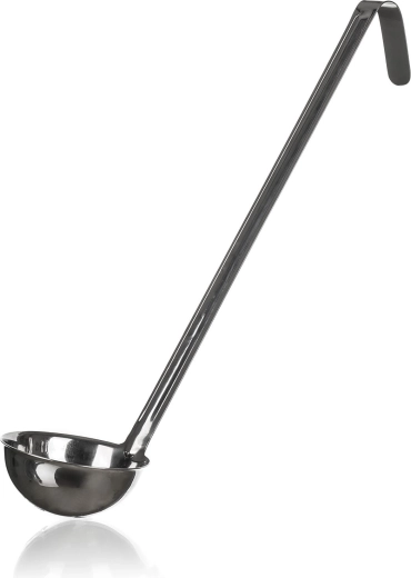RVS soeplepel AKCENT 110 ml, diameter 8 cm