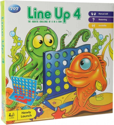 Logisch spel Vier op een rij