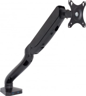 Verstelbare monitorhouder met gasveer en USB-poorten