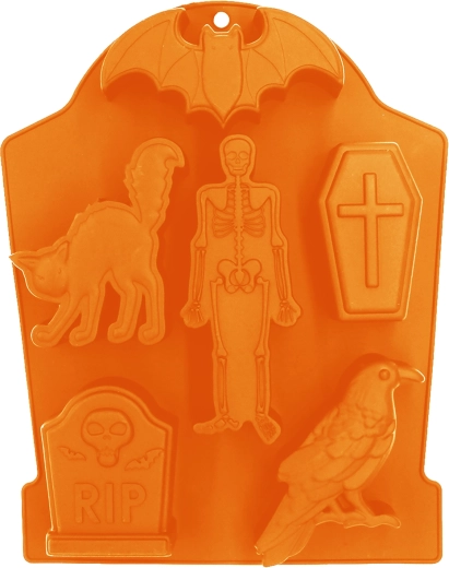 Silicone bakvorm Halloween – 6 stuks