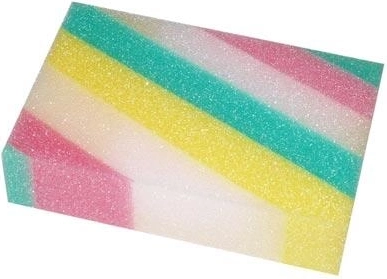 Bad­spons Regenboog 14 × 9 × 3,5 cm