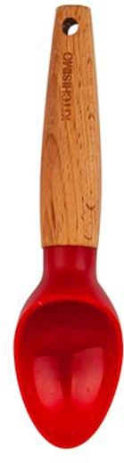 IJsschep Kitchisimo rood, ABS/hout