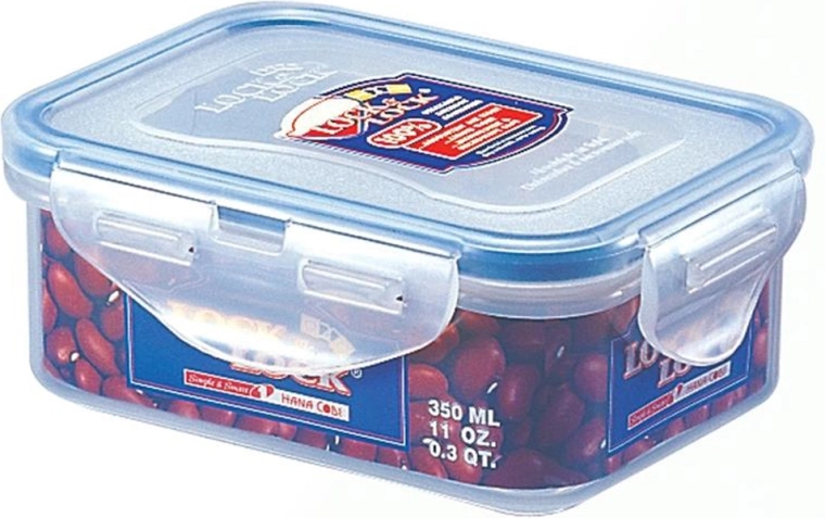 LOCKnLOCK voedselcontainer rechthoekig 350 ml