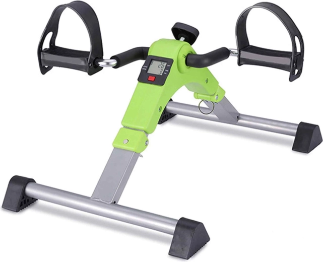 Opvouwbare revalidatie-pedaaltrainer met LCD-display