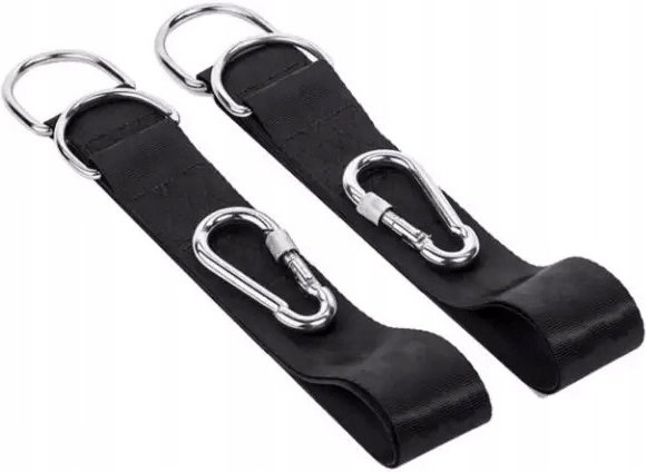 Set riemen met karabiners voor hangmat – draagvermogen 1000 kg