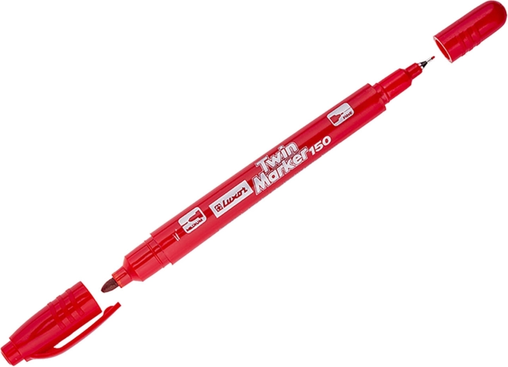 Permanente marker LUXOR 3013 rood