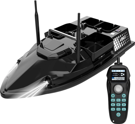 Flytec V803 GPS voerboot met GPS en 5200 mAh-accu