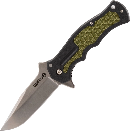Cold Steel Crawford model 1 zakmes zwart-groen