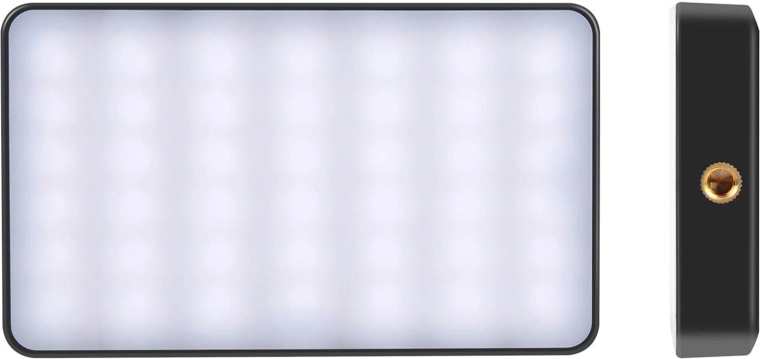 PULUZ zakformaat RGB LED-lamp, zwart