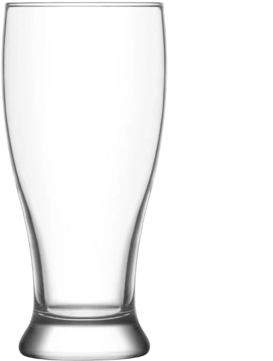 Set van biervazen Brotto 565 ml, 6 stuks