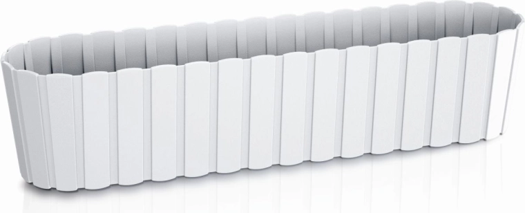 Bloembak BOARDEE CASE 58,7 cm wit