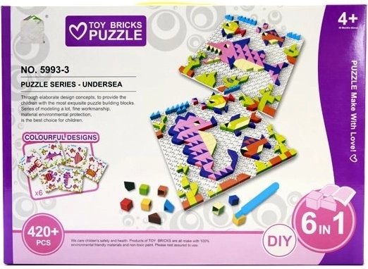 Puzzelbouwset 420 stukjes - 1 stuk